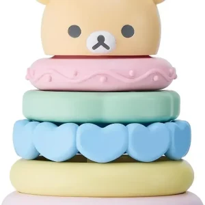 Agatsuma Rilakkuma Baby Wobbling Toy - 8 Months & Up Silicone
