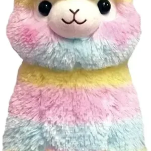 Amuse Alpacasso Big Rainbow Plush Collectible Toy 18 Inch