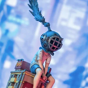 [Art Spot] Lonely Colossus-Rooftop Boy-Blues-Sank Toys-DSDC SHOP