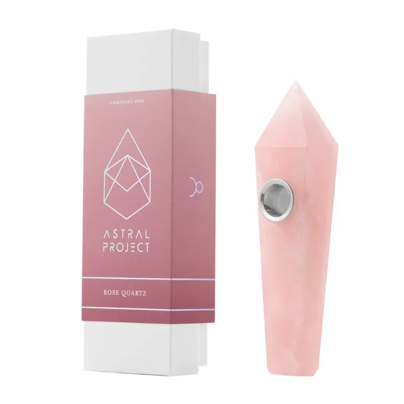 ASTRAL PROJECT GEMSTONE HAND PIPES - Image 2