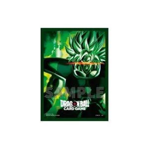 Bandai Dragon Ball Card Sleeves Brolly Green 64 Pack 92x67mm