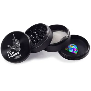 Beamer Aircraft Grade Aluminum 63MM Grinder - Middle Finger