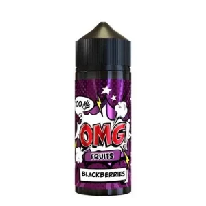 BLACKBERRIES 100ML E LIQUID OMG FRUITS PGVG 50/50