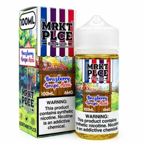 Brazberry Grape Acai - 6mg - MRKT PLCE - 100mL