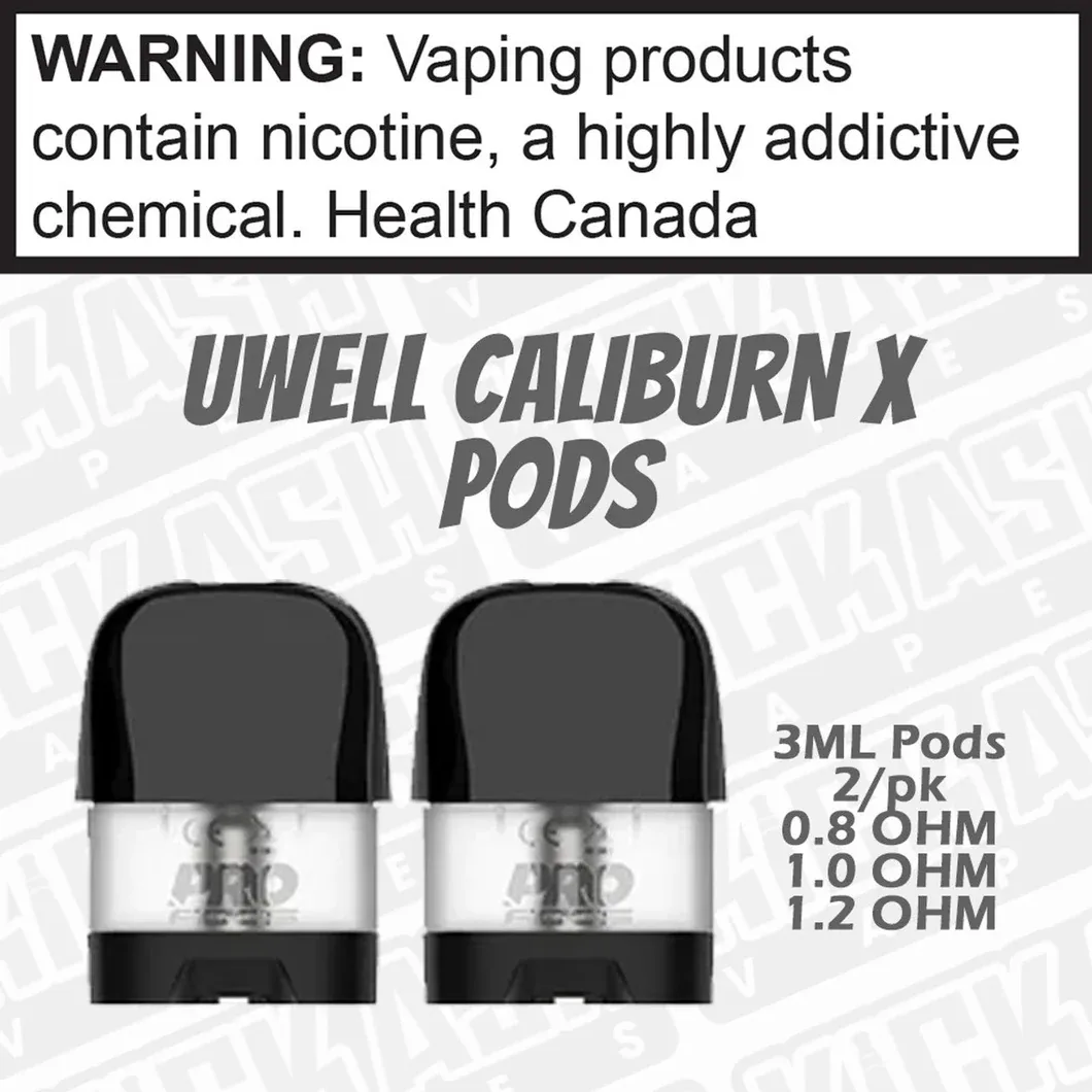 CALIBURN X PODS 0.8 OHM AND 1.2 OHM