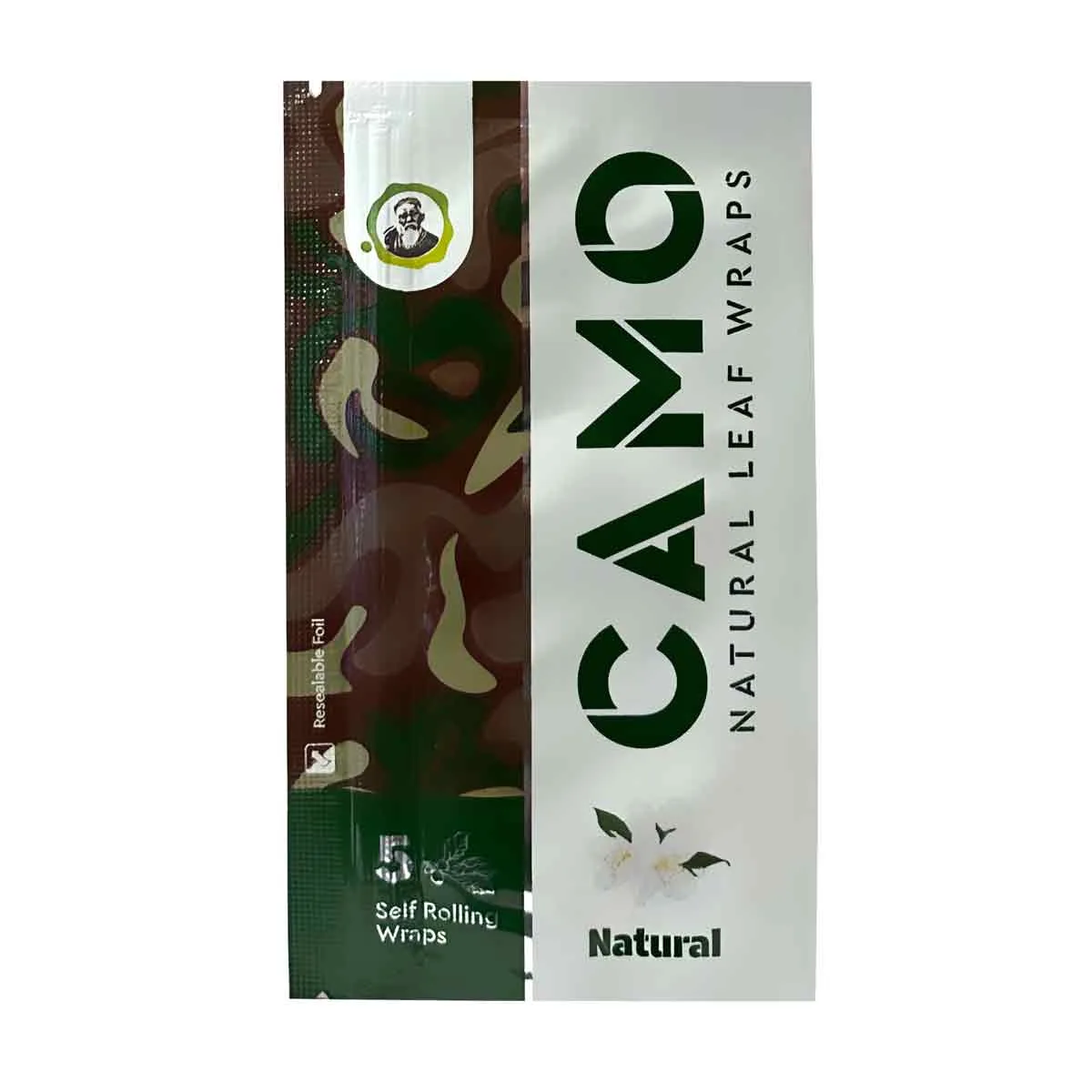 CAMO NATURAL LEAF WRAPS 5PK - Image 2