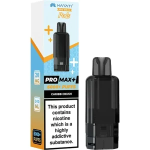 Caribb crush Hayati Pro Max Plus 6000 pod & refill 12ml