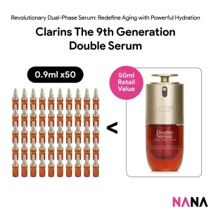 Clarins The 9th generation Double Serum Sample Pack (0.9ml x 50/20/10)