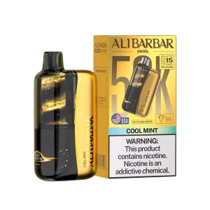 Cool Mint - Alibarbar Swirl 50k Disposable Vape