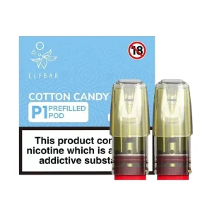 COTTON CANDY ELF BAR MATE P1 PREFILLED POD