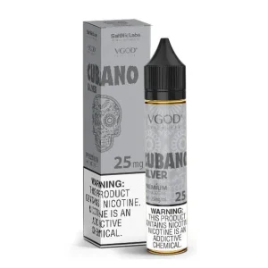 Cubano SILVER - 25mg - VGOD Salts - 30mL