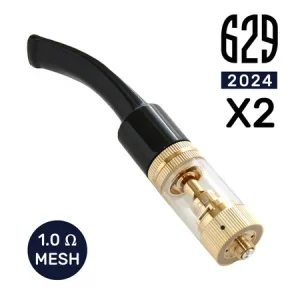 E-Pipe 629 X2 2024 | Gold MOD Glass Liquamizer Clearomizer