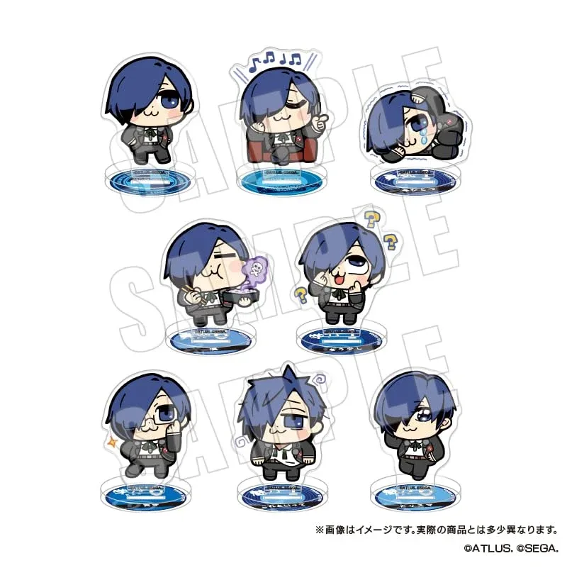 Empty Persona 3 Reload Protagonist X Bkub Acrylic Stand Set Japan