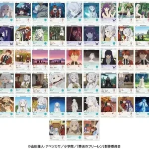 Ensky Frieren of Funeral EMOCA3 Collectible Cards 16 Pack Box Set