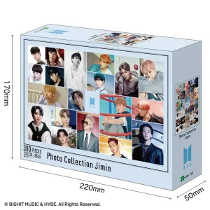 Epoch 300 Piece Jigsaw Puzzle BTS Jimin Photo 26x38 cm with Glue & Spatula