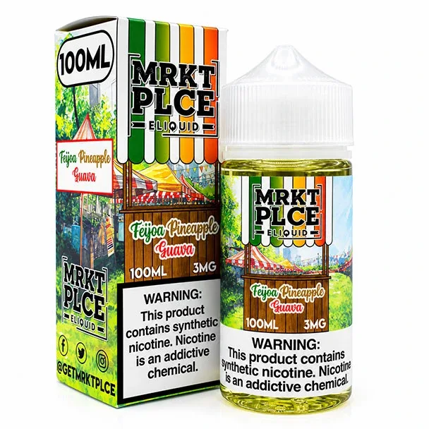 Feijoa Pineapple Guava - 3mg - MRKT PLCE - 100mL