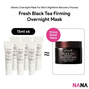 Fresh Black Tea Firming Overnight Mask Sample Pack (15ml x6/3)