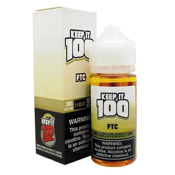 FTC ( Krunch ) - 3mg - Keep It 100 - 100mL
