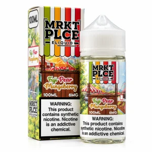 Fuji Pear Mangoberry - 6mg - MRKT PLCE - 100mL
