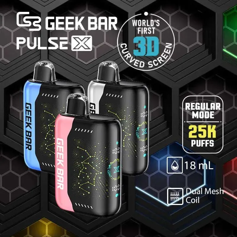 Geek Bar Pulse X 25K Puff Disposable Device – 25000 Puffs - Image 2