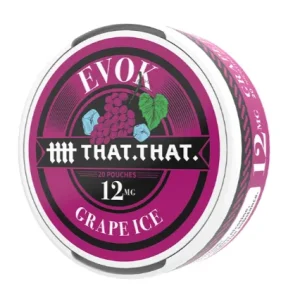 Grape Ice By THATTHAT Evok Nicotine Pouches (20 pouches)