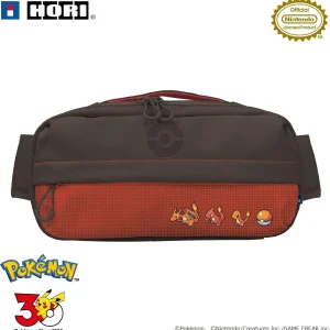 Hori Nintendo Switch 2 Pokemon Pixel Red Shoulder Pouch Back Carry