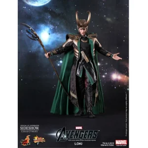Hot Toys Movie Masterpiece 1/6 Scale Loki Figure The Avengers Collectible