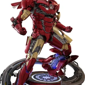 Hot Toys Movie Masterpiece Diecast Iron Man Mark III 1/6 Scale Figure