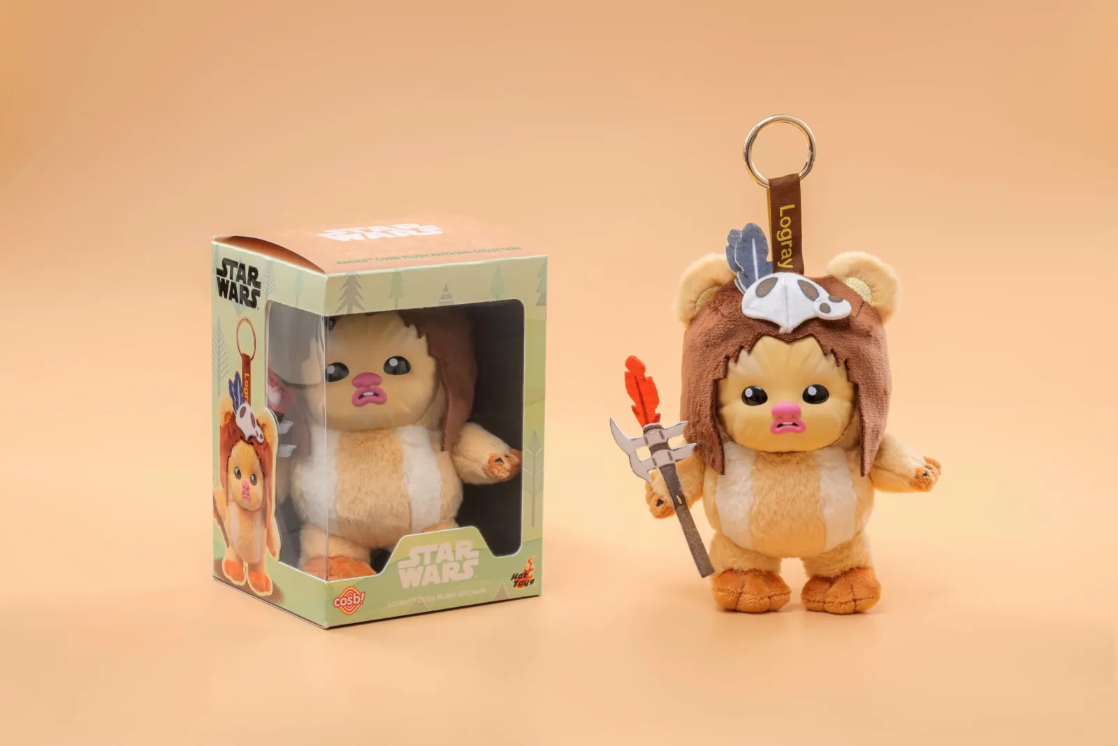 Hot Toys Zakka Cosby Logray Plush Toy from Star Wars The Ewok Saga