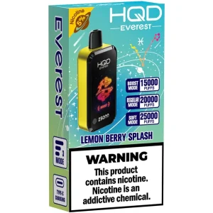 HQD Cuvie Everest 25K: Lemon Berry Splash