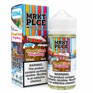 Iced Pineapple Peach Dragonberry - 3mg - MRKT PLCE - 100mL