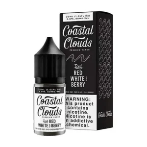 ICED Red White And Berry Salt Nic by Coastal Clouds 30ML