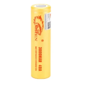 IMREN 18650 3000mAh 40A Rechargeable Lithium Battery