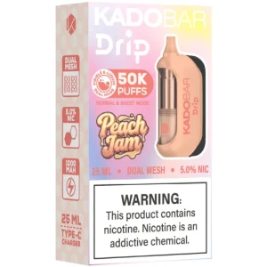 Kado Bar Drip 50K: Peach Jam