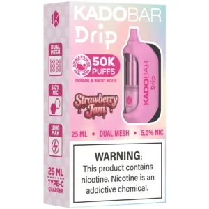 Kado Bar Drip 50K: Strawberry Jam