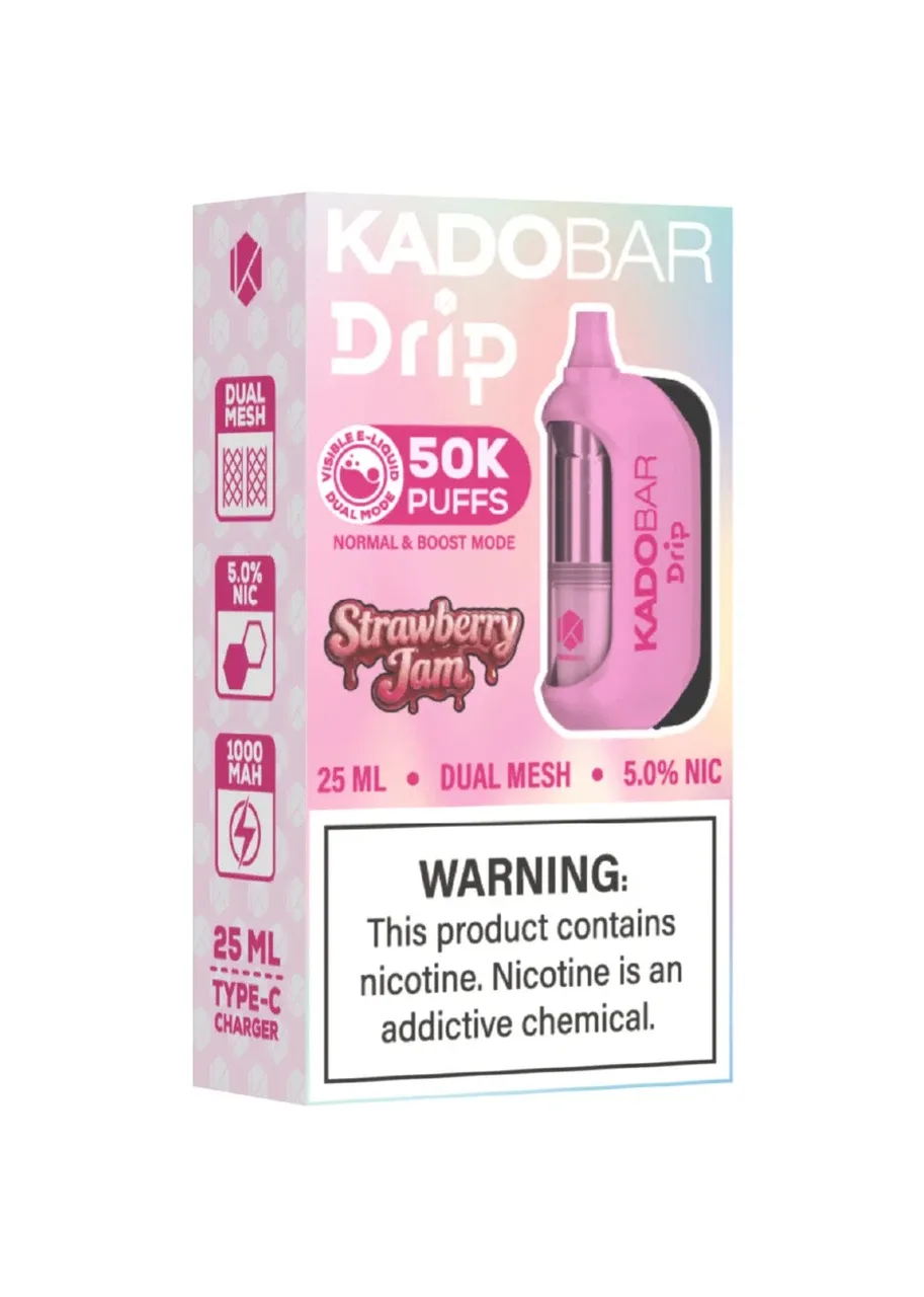 Kado Bar Drip 50K: Strawberry Jam