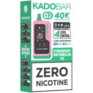 Kado Bar NI40K ZERO: Strawberry Watermelon Ice 0%