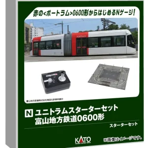Kato Unitram Starter Set Toyama Chiho Railway 0600 Series Model 40-903