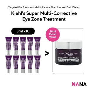 Kiehl’s Super Multi-Corrective Eye Zone Treatment Sample Pack (3ml x 10/5)
