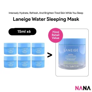 Laneige Water Sleeping Mask Sample Pack (15ml x 6/4/2)