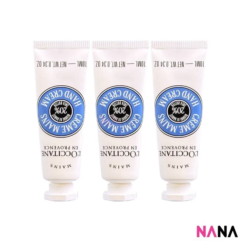L'Occitane Shea Butter Hand Cream Sample Pack (10ml x 3/6) - Image 2