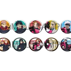Medicos Entertainment Jujutsu Kaisen Music Ver Tin Badge Complete Set Japan Official