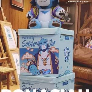 [Merchandise Exclusive Pre-sale] BON｜SOPHRING Uncle & Nephew Fabric Storage Box (30cm Square) - FULL ATTACK Series - Bonasiah - DSDC SHOP