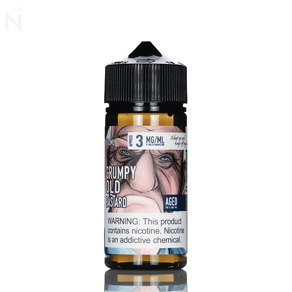 Micro Brew Vapors E liquid – Grumpy Old Bastard – 100mL