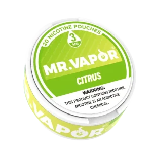 Mr. Vapor Nicotine Pouches - Citrus
