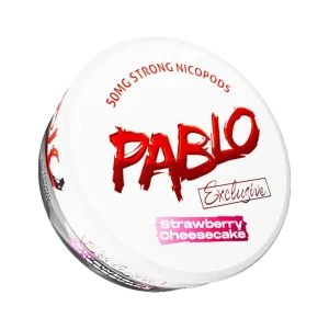 Pablo Exclusive Strawberry Cheesecake 30mg Nicotine Pouches (5 Pack)