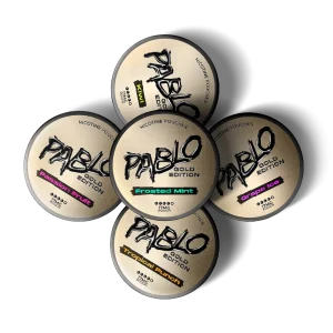 Pablo Gold Nicotine Pouch Bundle 17mg (5 Pack)