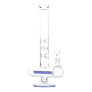 Pinched Inline Perc Bong - 16in
