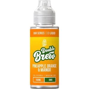 Pineapple orange & mango Double Brew e-liquid 100ml