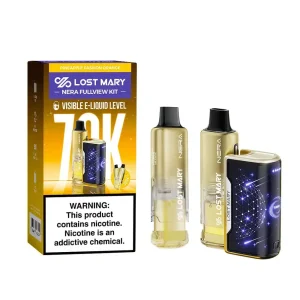 Pineapple Passion Orange - Lost Mary Nera Fullview 70k Disposable Vape Kit
